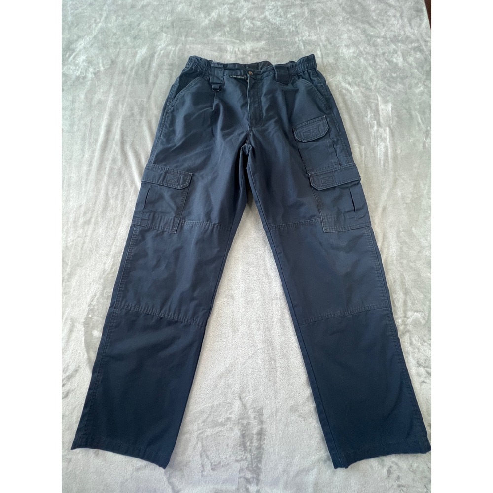 Propper Tactical Cargo Pants Mens 36/32 Navy Blue Ripstop BDU Combat Trousers